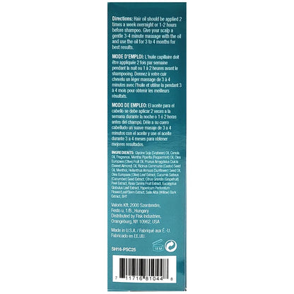 Difeel Peppermint Scalp Care Premium Hair Oil 2.5oz