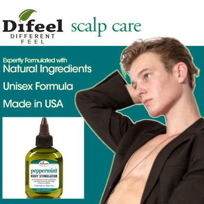 Difeel Peppermint Scalp Care Root Stimulator 75ml