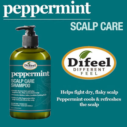 Difeel Peppermint Scalp Care Shampoo