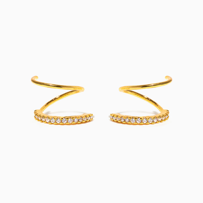 Double Take Twist Hoops