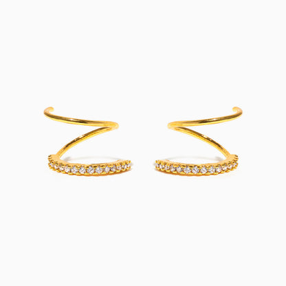 Double Take Twist Hoops
