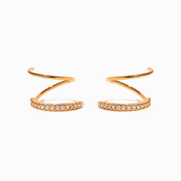 Double Take Twist Hoops