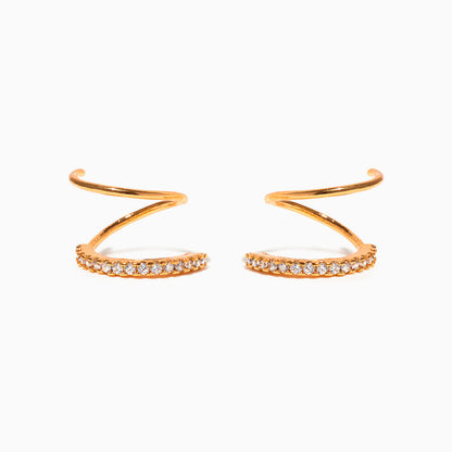 Double Take Twist Hoops