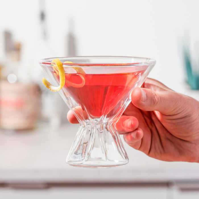 Double Walled Martini Glasses (Online Only)