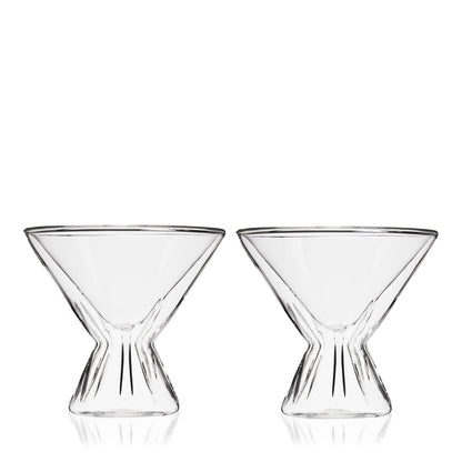 Double Walled Martini Glasses (Online Only)