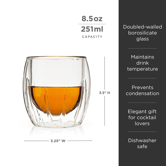 Double-Walled Spirits Glasses Set of 2 (Online Only)