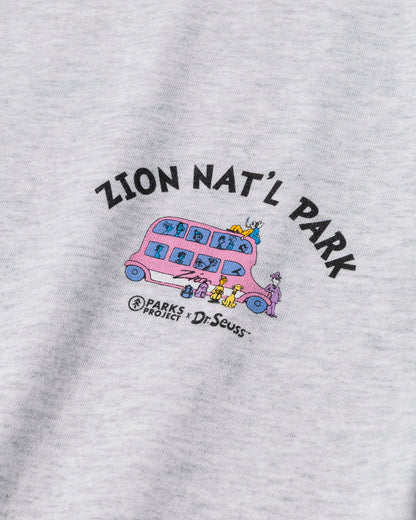 Shop Dr. Seuss x Parks Project Zion Tee Inspired by Zion National Park | heather-grey