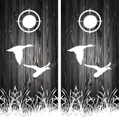 Duck Hunting Cornhole Design