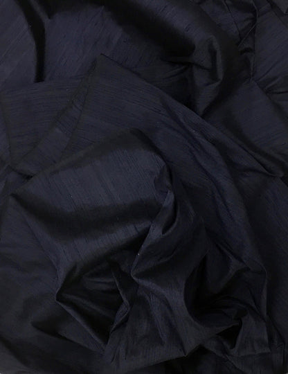DUPIONI SILK DARK NAVY