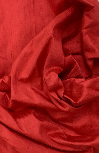 DUPIONI SILK RED