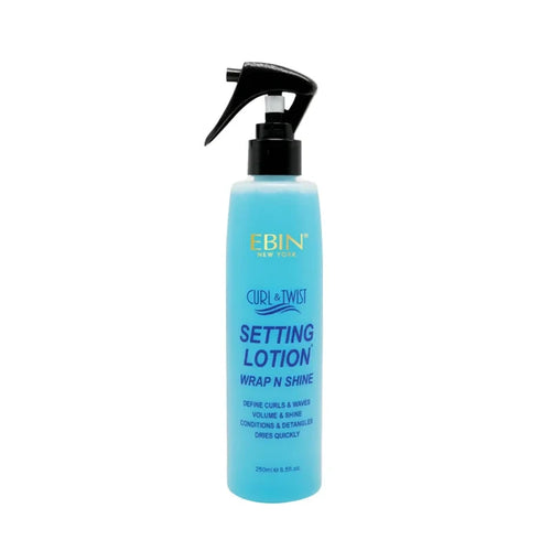 Ebin New York Curl & Twist Setting Lotion Wrap N Shine 250ml