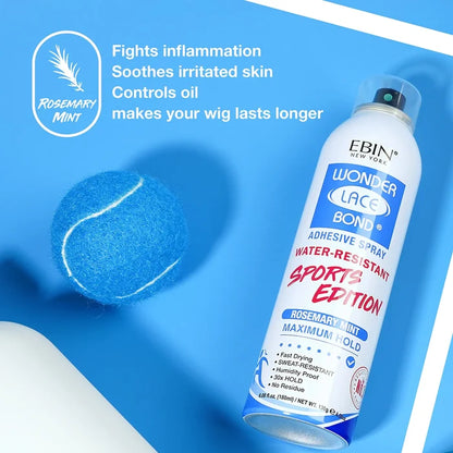 Ebin New York Wonder Lace Bond Wig Adhesive Spray Sports Edition - UK Shipping Only