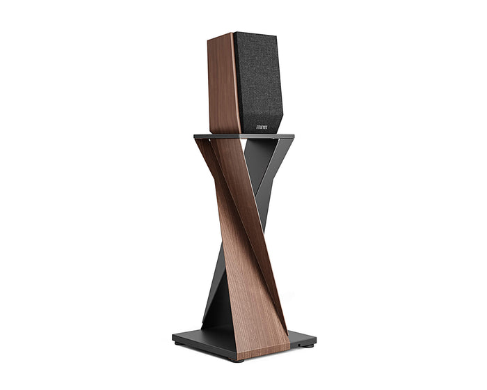 FITUEYES walnut speaker stand Eiffel SS11