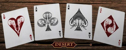 Elephant Desert Playing Cards Playing Cards by Elephant Playing Cards