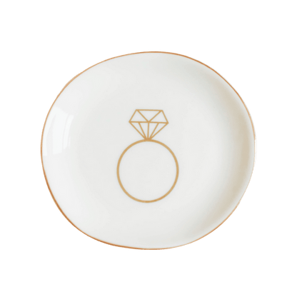 Engagement Ring Jewelry Dish - Sweet Water Decor - Jewelry Dishes