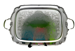 F B Rogers Silver Plate Tray.