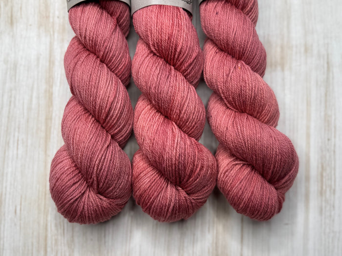 Fable- 100% American Superwash Merino Rose Sport