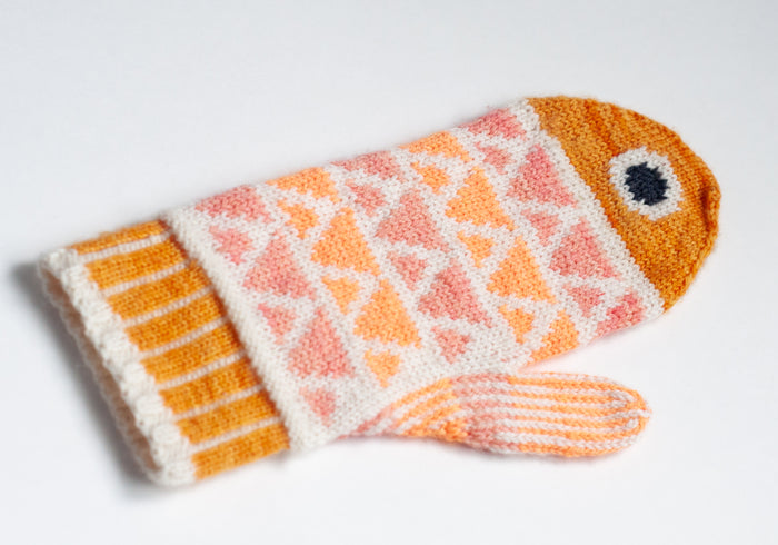 Fishkins Mittens by Tellybean Knits, Stephanie Lotven - KIT