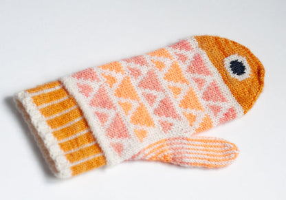 Fishkins Mittens by Tellybean Knits, Stephanie Lotven - KIT