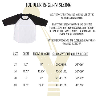 Five Baseball Raglan