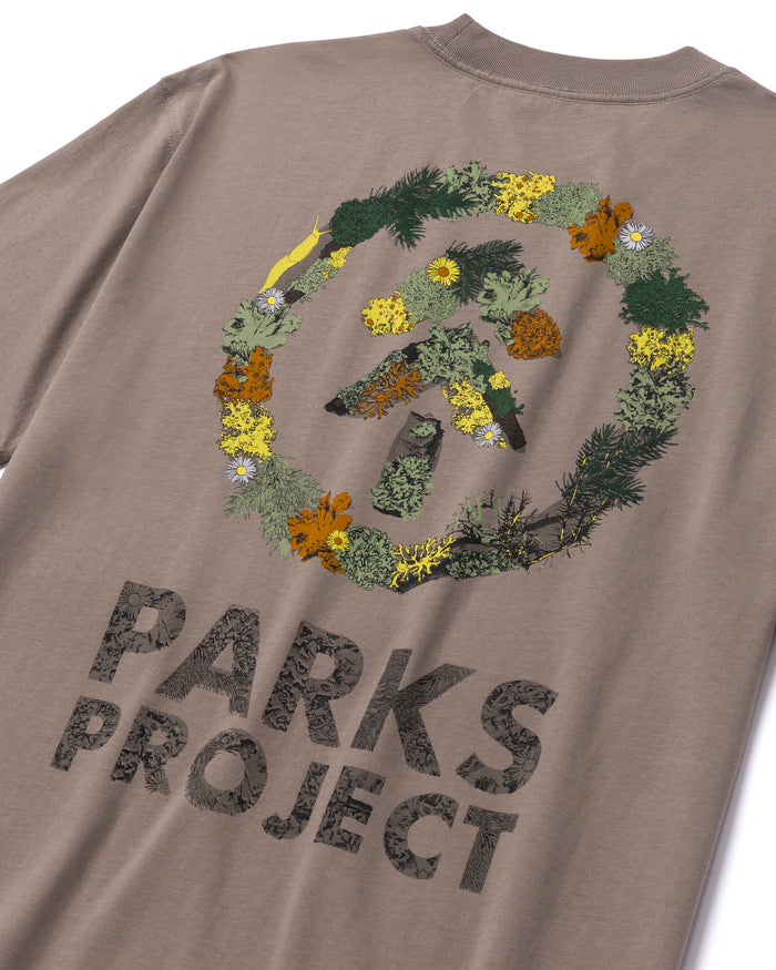 Shop Forest Forager Logo Tee Inspired by our National Parks | mushroom-grey