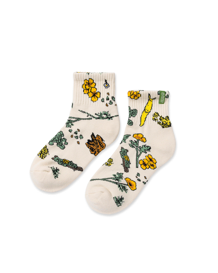 Shop Forest Forager Quarter Sock 2 Pack Inspired by Parks