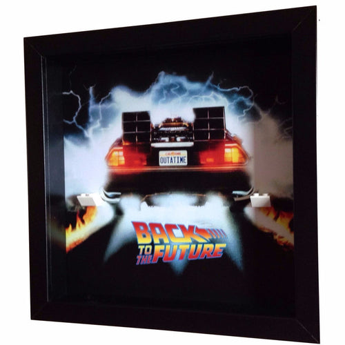 Lego Back to the Future minifigures frame - 21103 set Special edition - Lego Minifigures Display