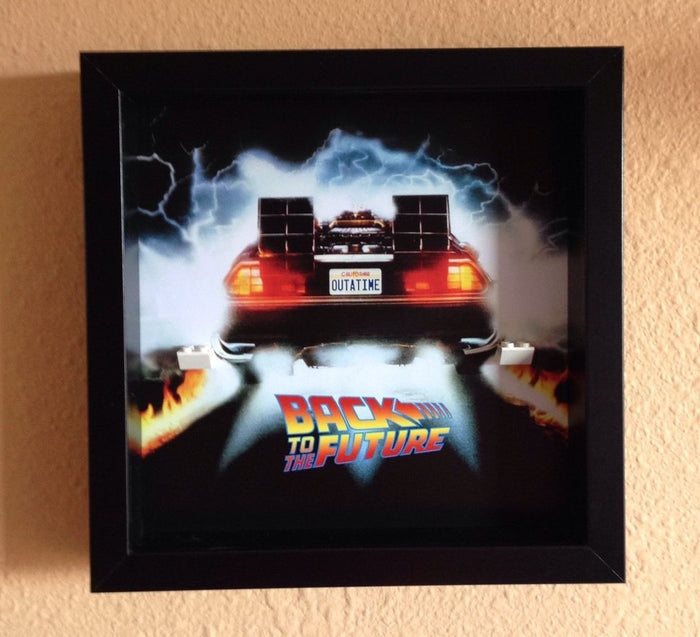 Lego Back to the Future minifigures frame - 21103 set Special edition - Lego Minifigures Display