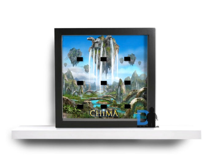 Lego Legends of Chima minifigures frame - Lego Minifigures Display