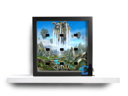 Lego Legends of Chima minifigures frame - Lego Minifigures Display