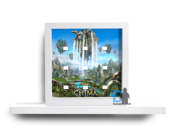 Lego Legends of Chima minifigures frame - Lego Minifigures Display