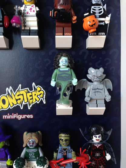 Lego Monsters series 14 minifigures frame - Lego Minifigures Display