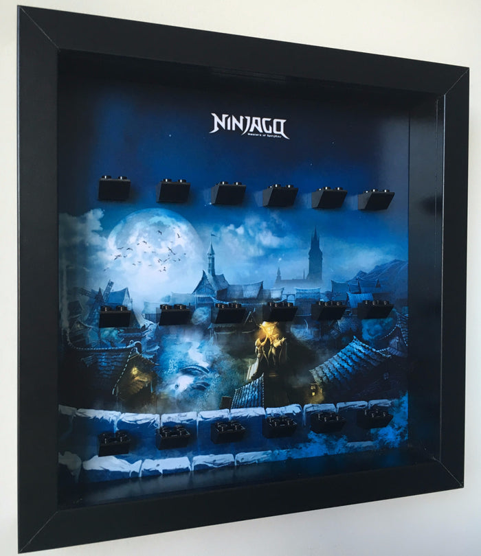 Lego Ninjago minifigures frame - Lego Minifigures Display