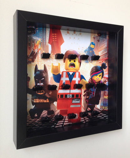 The Lego Movie minifigures frame - Lego Minifigures Display