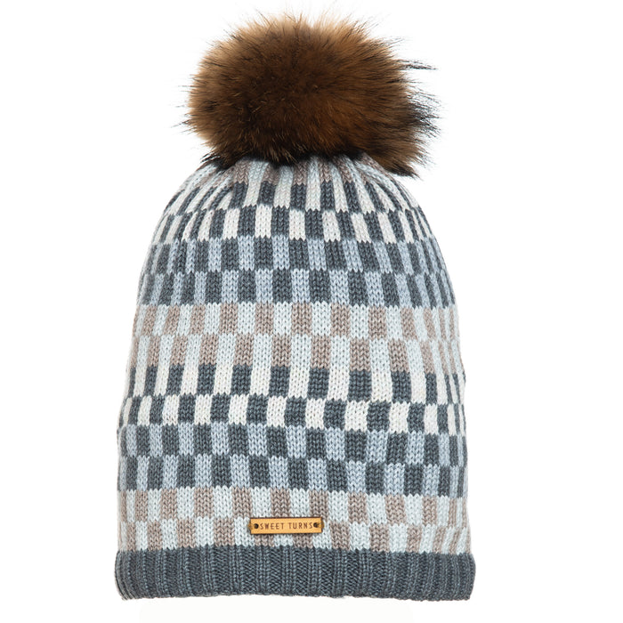 Frankie Beanie in Blue - Sweet Turns