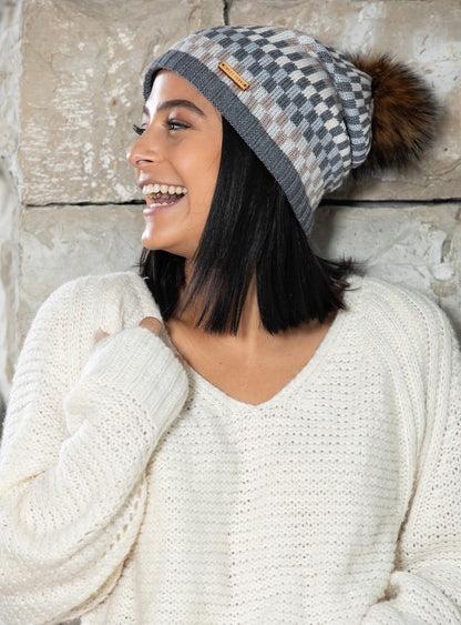 Frankie Beanie in Blue - Sweet Turns