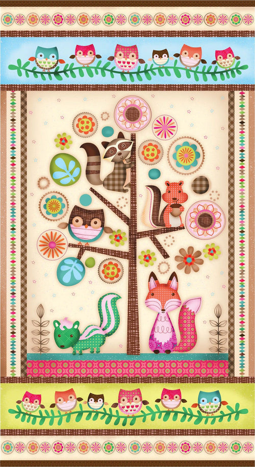 FRIENDLY FOREST PANEL 25345