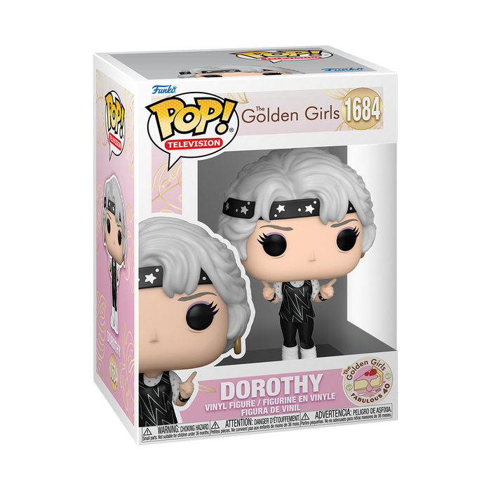 Funko POP! TV: The Golden Girls - Dorothy in Gym Outfit (Fabulous 40) Vinyl Figure