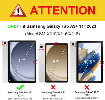 Galaxy Tab A9 Plus 11" Silicone Case | Fintie