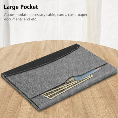 Galaxy Tab S10 Ultra, Tab S9 Ultra 14.6-inch Multiple Angle Portfolio Cover w/ Magnetic Closure | Fintie