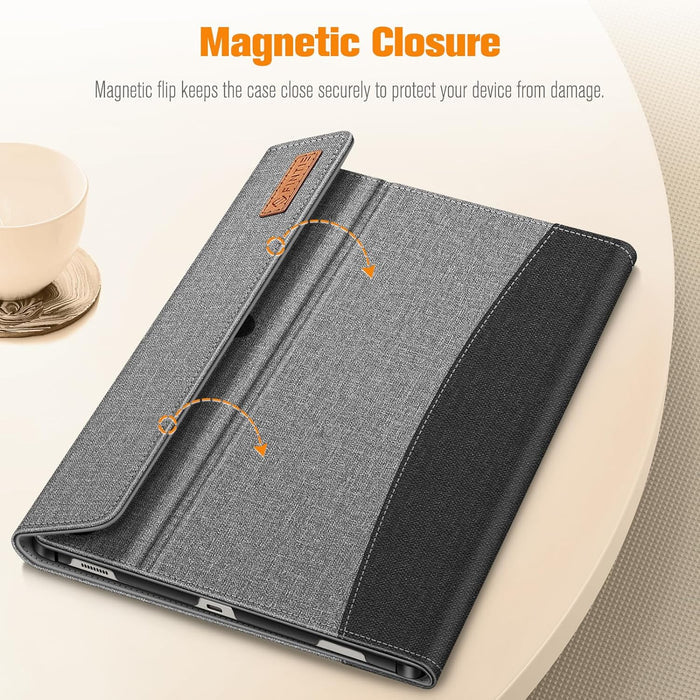 Galaxy Tab S9 FE Plus Portfolio Business Cover w/ Multiple Angles | Fintie