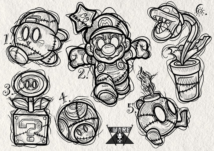 Gaming inspired designs by Emily (ROUND 2)