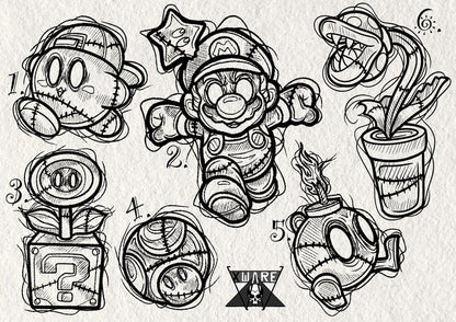 Gaming inspired designs by Emily (ROUND 2)