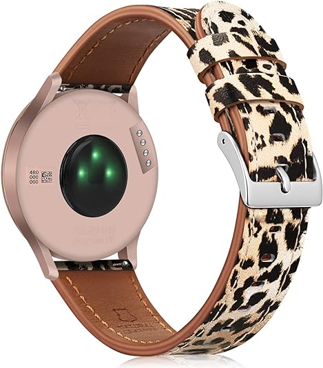 Garmin Vivoactive 5/3/Garmin Venu Sq Genuine Leather Band | Fintie