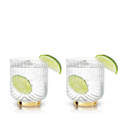 Gatsby Tumblers Set of 2 (Online Only)