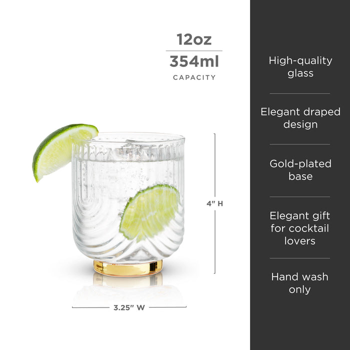 Gatsby Tumblers Set of 2 (Online Only)