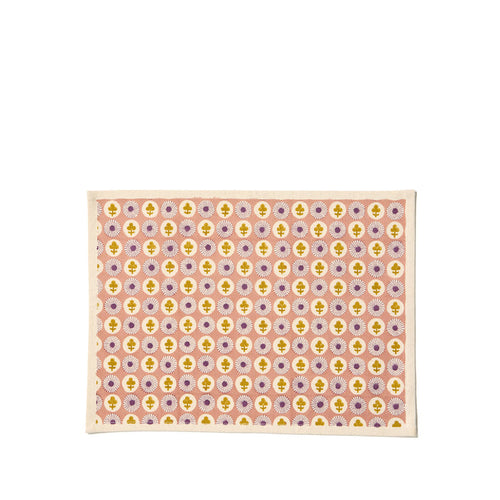 Gauri Placemat in Grapefruit Pink