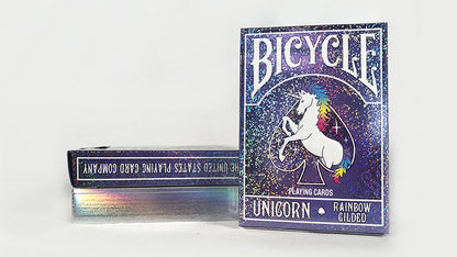 Gilded Bicycle Rainbow Unicorn Playing Cards Playing Cards by US Playing Card Co.