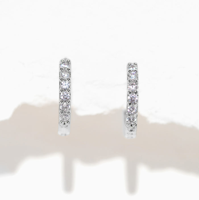 Glimmer Star Hoops