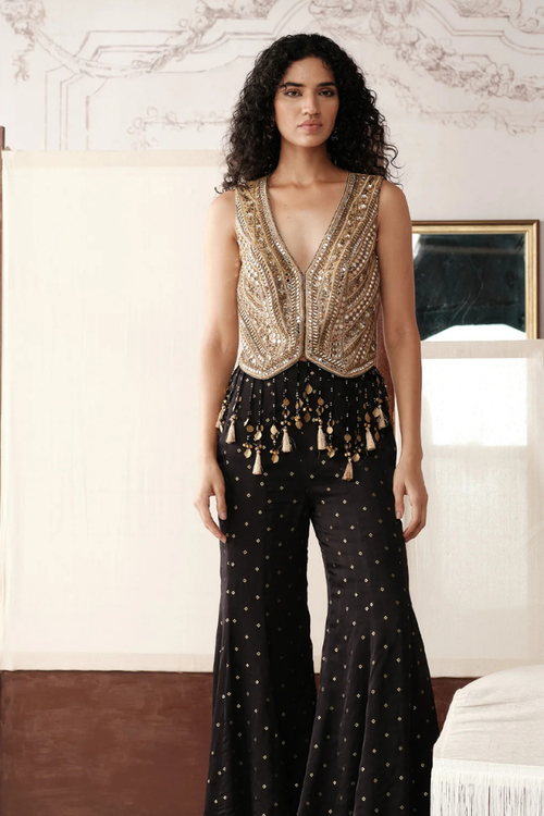 Gold & Obsidian Set